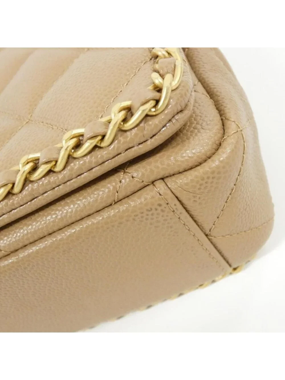 Chanel Shoulder Bag Beige